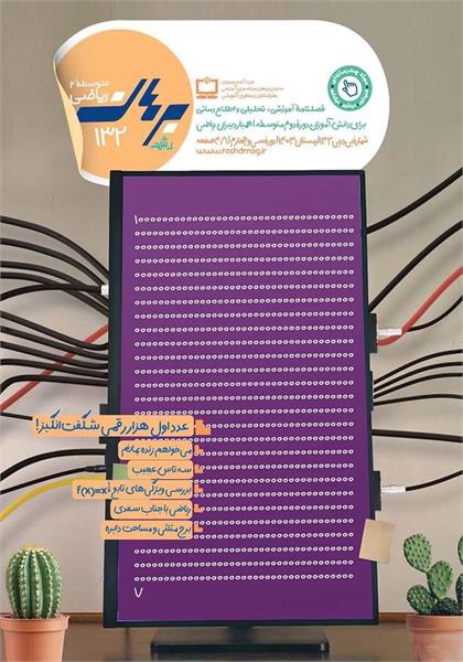 به مناسبت کشف عدد اول غول پیکر ۴۱ میلیون رقمی