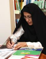 مرضیه سعیدی، عضو گروه داوری جغرافیا، نهمین جشنواره کتاب‏های آموزشی رشد