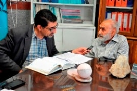 گفت و گو با دکتر علی‌ اصغر آریایی