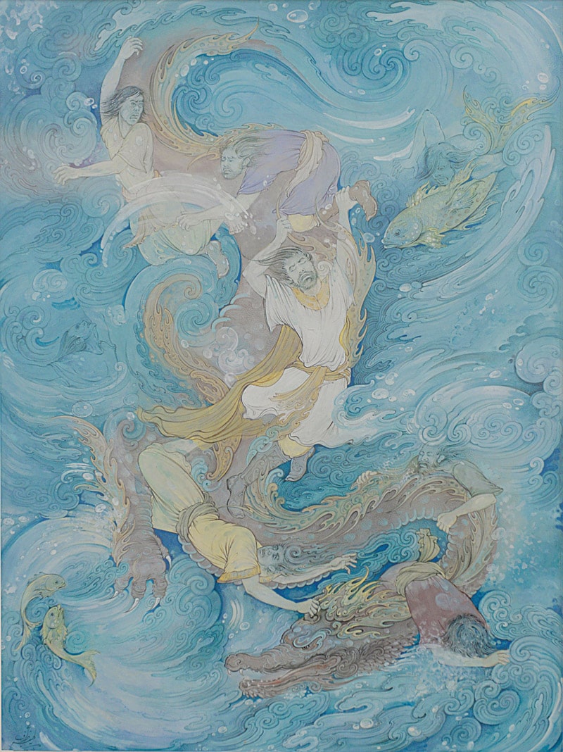 آثار بخش هنری بیست و هفتمین نمایشگاه بین المللی قرآن کریم