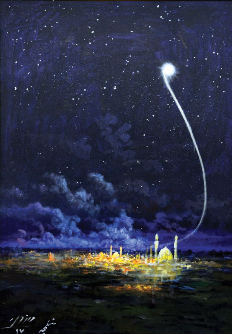 آثار بخش هنری بیست و هفتمین نمایشگاه بین المللی قرآن کریم