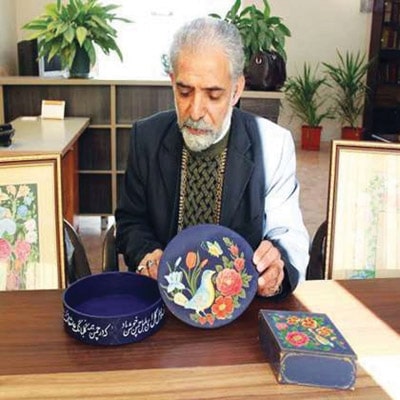 سیداحمد عقیلی، استاد پاپیه ماشه در قزوین