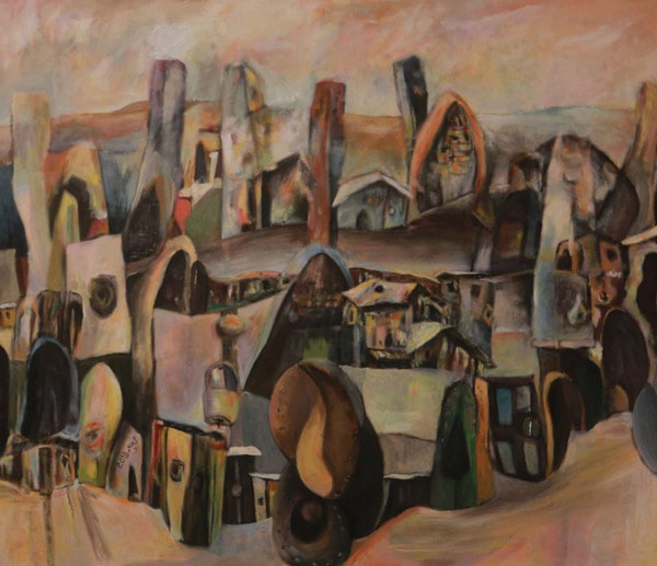 نمایشگاه نقاشی دو دبیر هنر در بابل