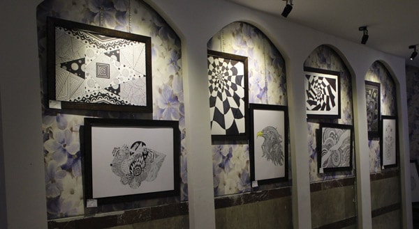 نمایشگاه دبیرستان شهید باهنر مهرشهر کرج