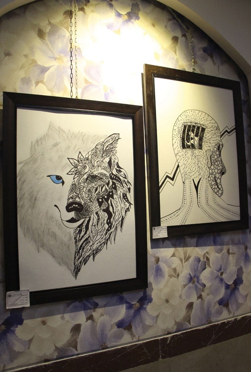 نمایشگاه دبیرستان شهید باهنر مهرشهر کرج