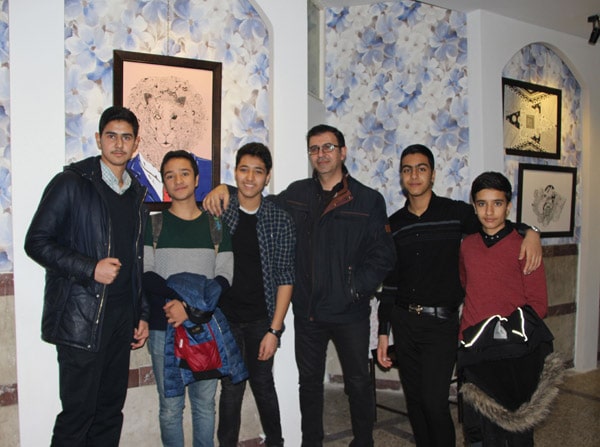 نمایشگاه دبیرستان شهید باهنر مهرشهر کرج