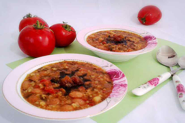 آش گوجه‌ فرنگی