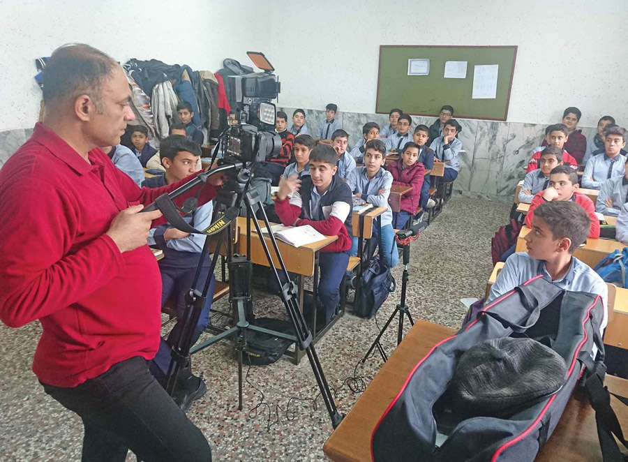 یک شب در مدرسه