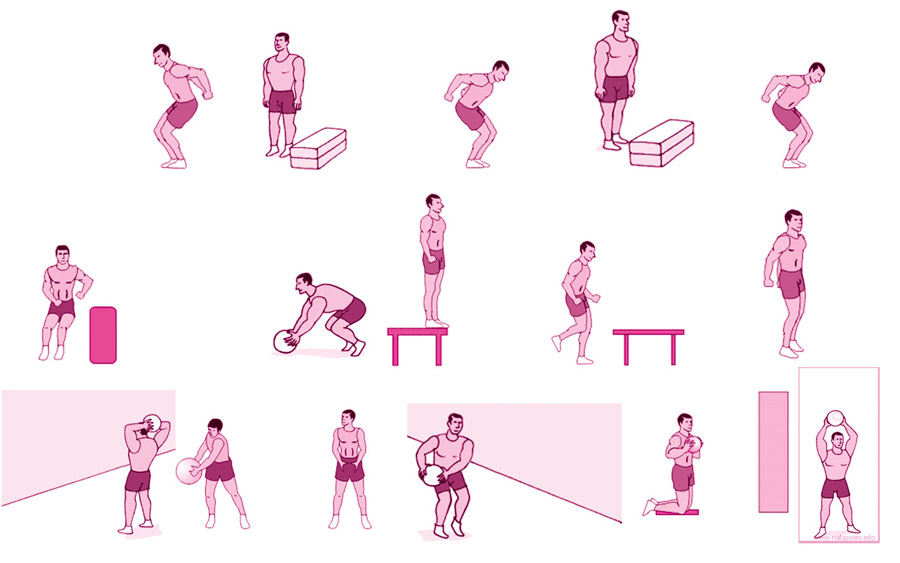 بهبود توان انفجاری اندام تحتانی و فوقانی