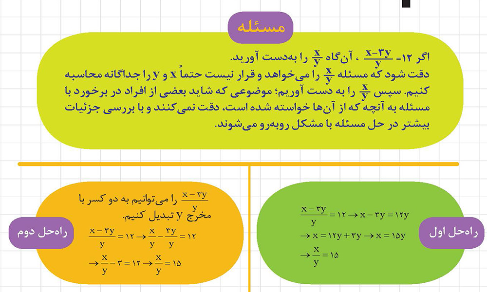 یک مسئله، چند راه حل