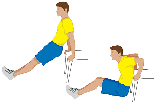 زور آزمایی با دیوار و صندلی