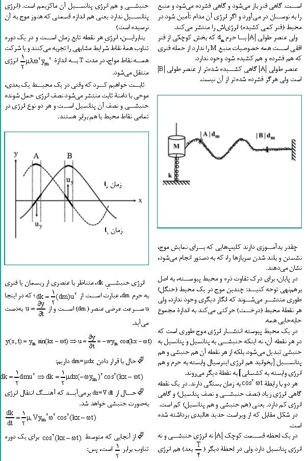 موج و انرژی